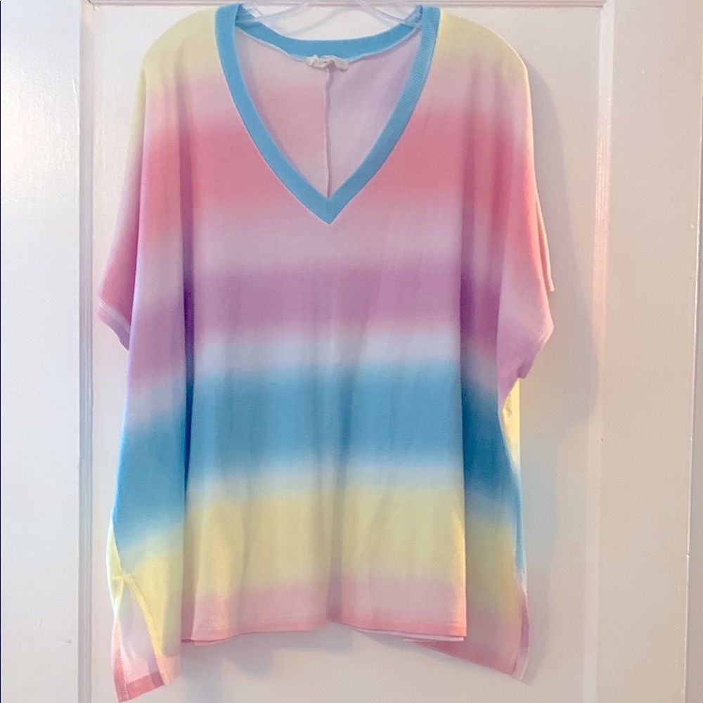 HOPELY Oversized Relaxed Short Sleeve Tee